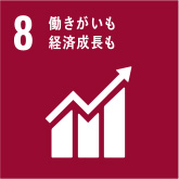 SDGs08：働きがいも経済成長も